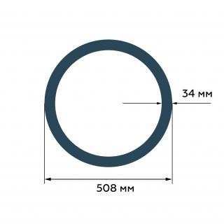 Труба бесшовная 508*34 ГОСТ 8732-78, ст. 09Г2С